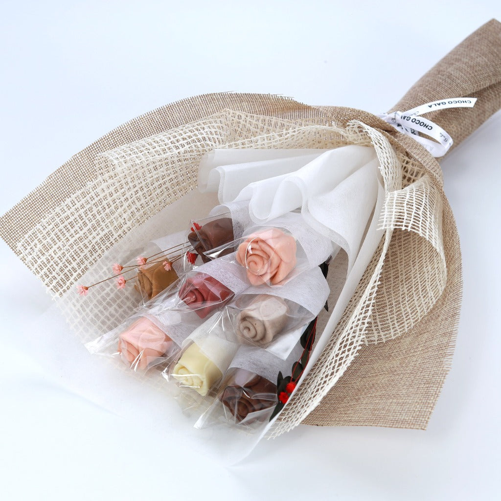 Cascading Blooms - Chocolate Rose Bouquet Gifts by Choco Gala