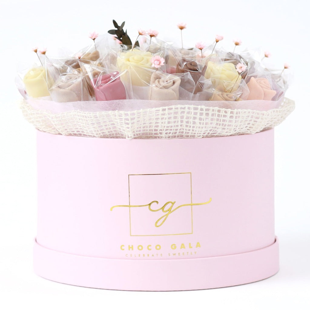 Grand Eternity Box - Chocolate Rose Bouquet Gifts By Choco Gala