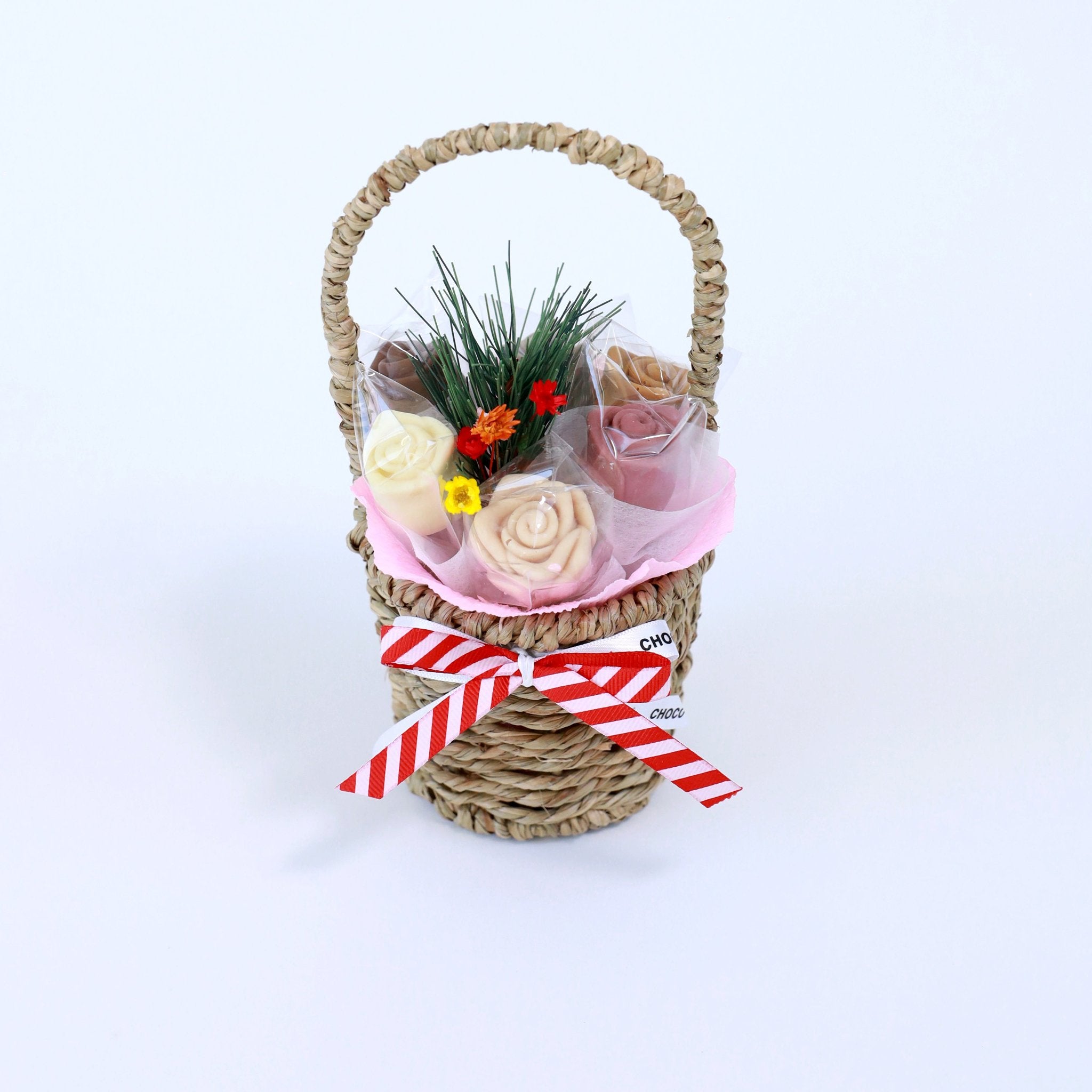 Merry Basket Arrangement - Chocolate Christmas Gifts by Choco Gala