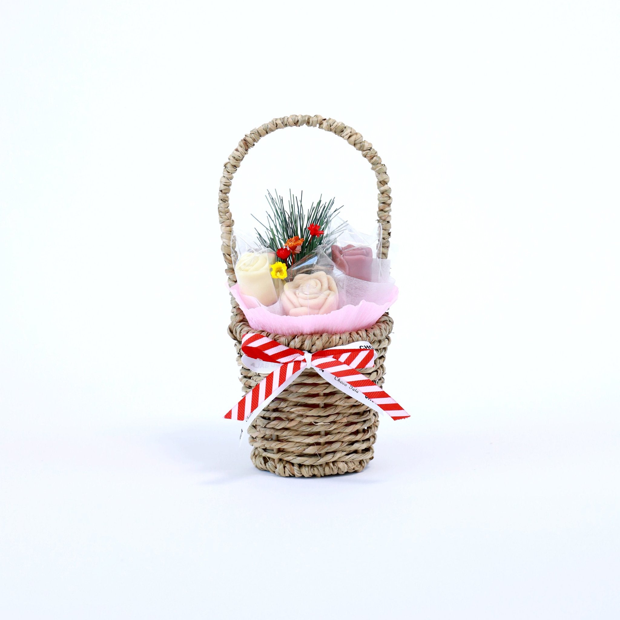 Merry Basket Arrangement - Chocolate Christmas Gifts by Choco Gala