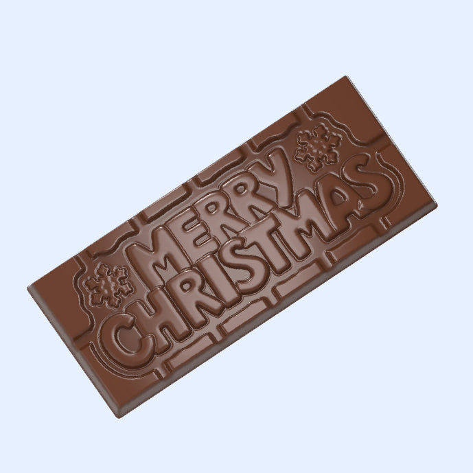 Merry Christmas Chocolate Bar by Choco Gala