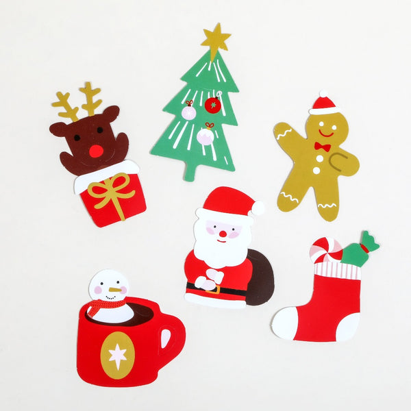 Merry Christmas Choco Pops (Set of 6)